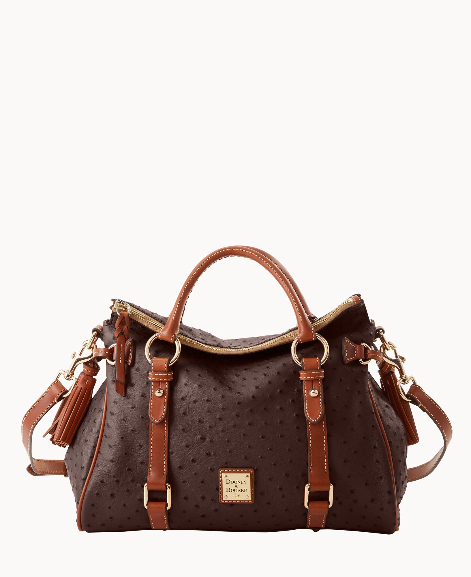 Ostrich Large Satchel - Image 9