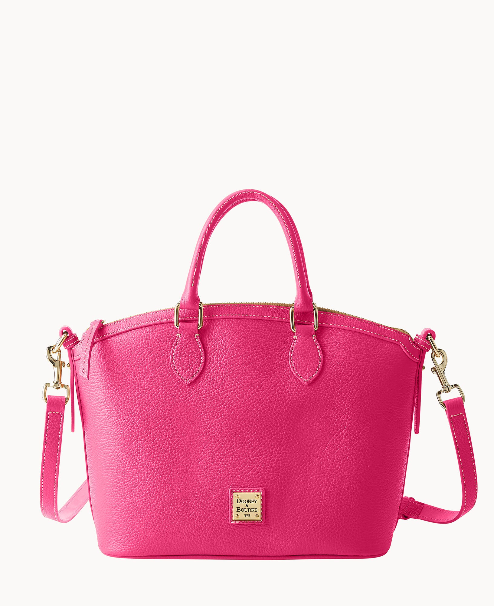 Lucca Leather Domed Satchel - Image 25