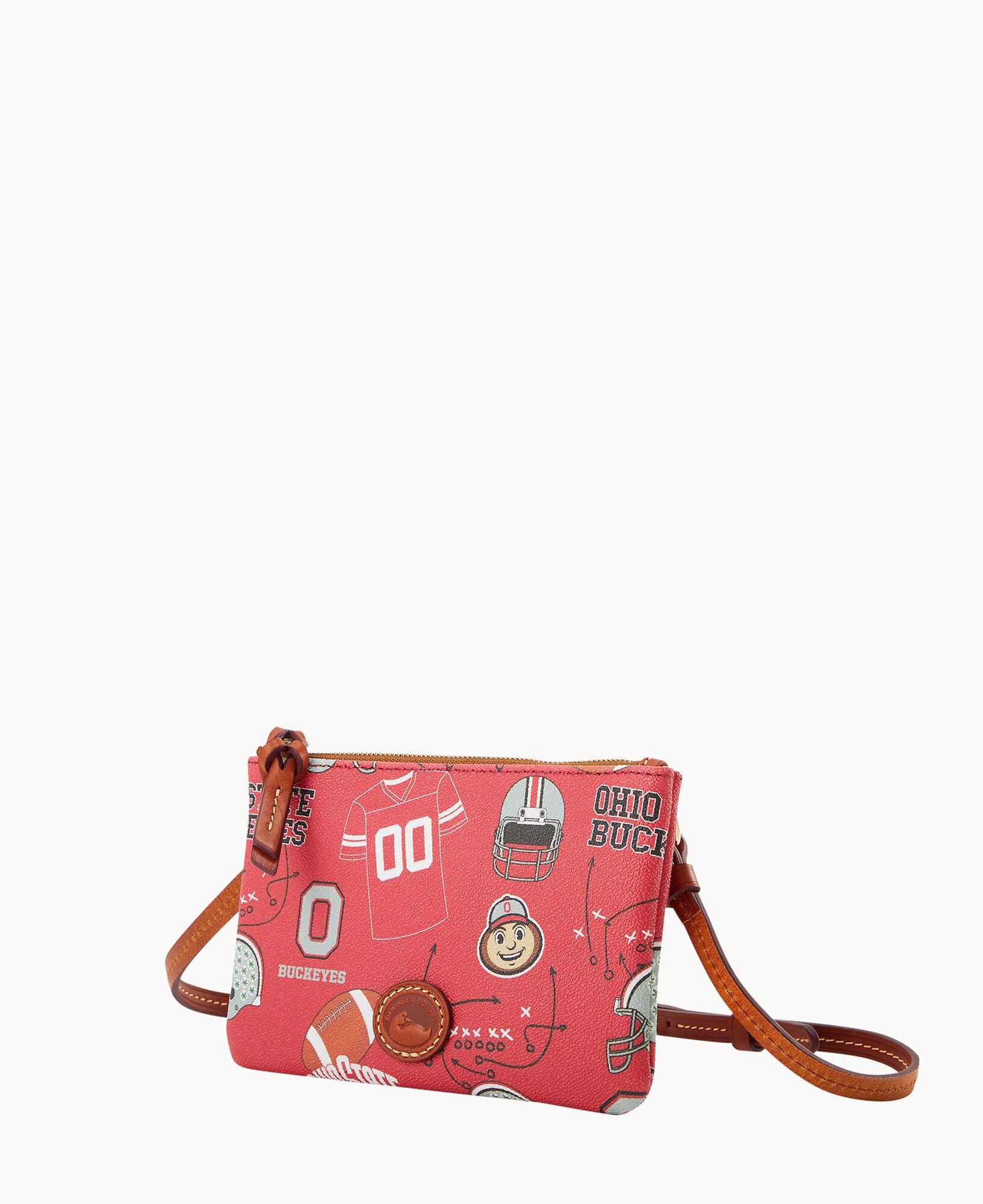 Collegiate Ohio State University Top Zip Crossbody - Image 2