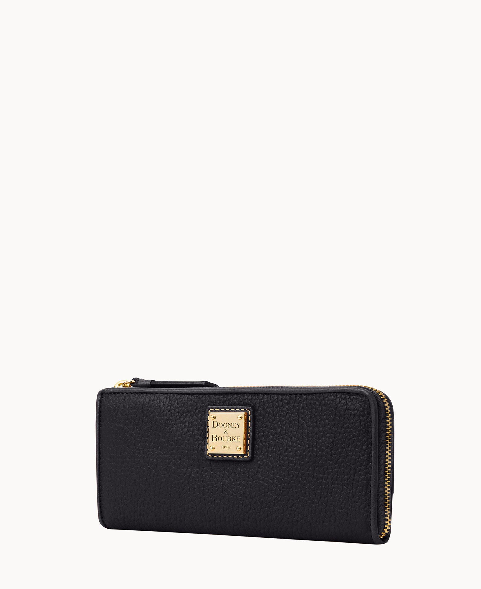 Pebble Grain Zip Clutch - Image 5